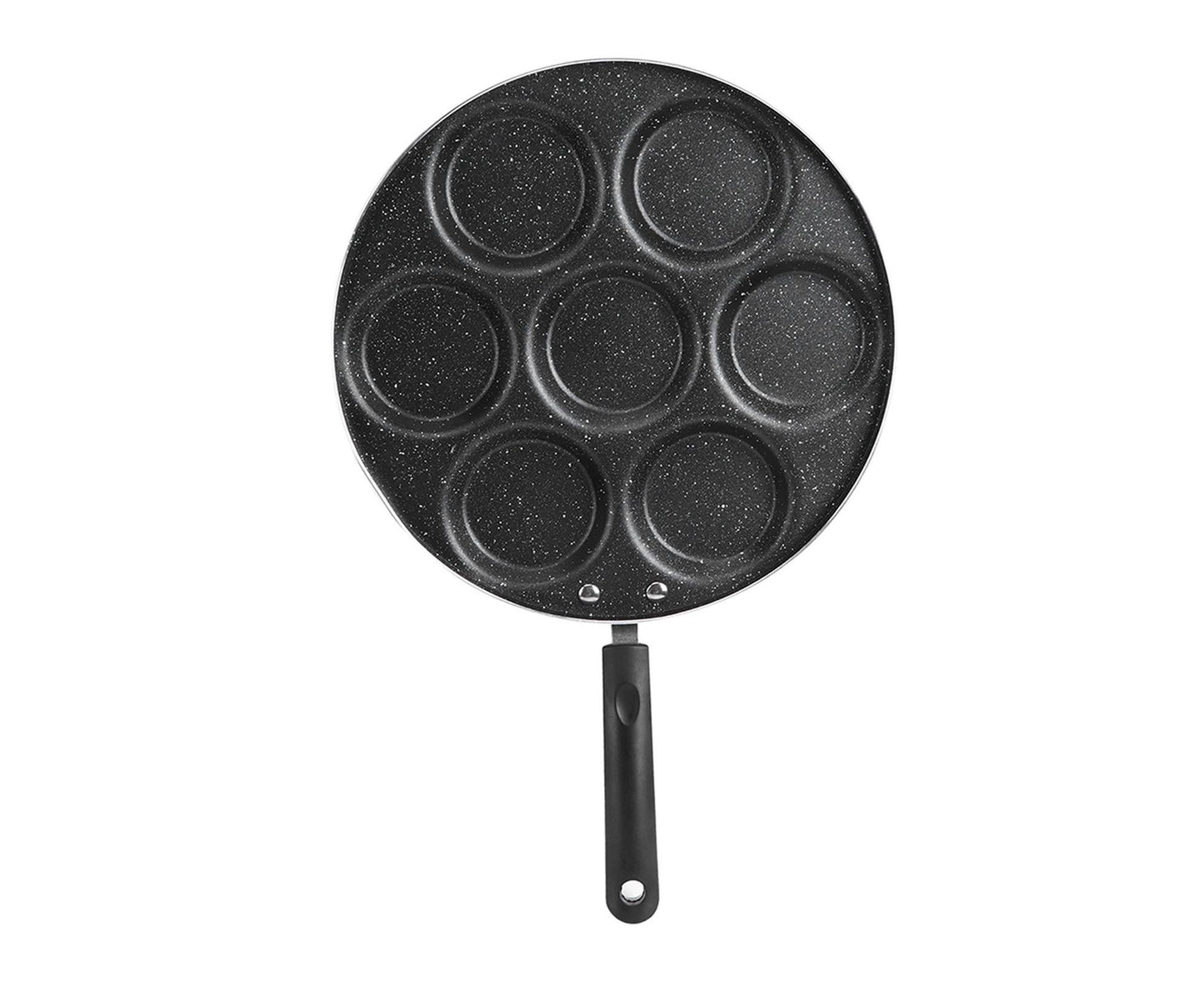 7-Hole Non-Stick Frying Pan, Egg & Burger Mold, Household Cooking Pan V1263-JX-2972