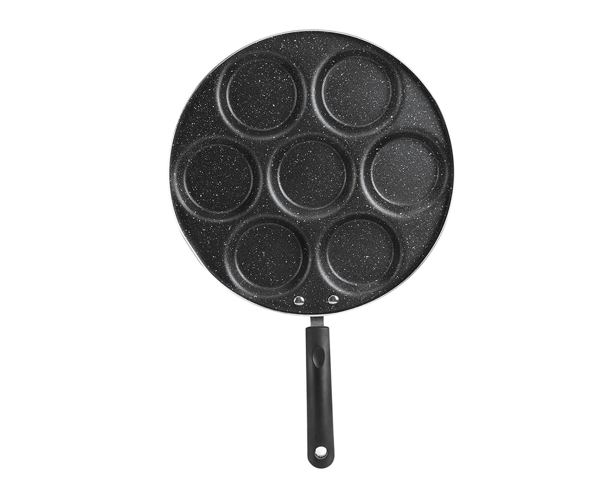 7-Hole Non-Stick Frying Pan, Egg & Burger Mold, Household Cooking Pan V1263-JX-2972
