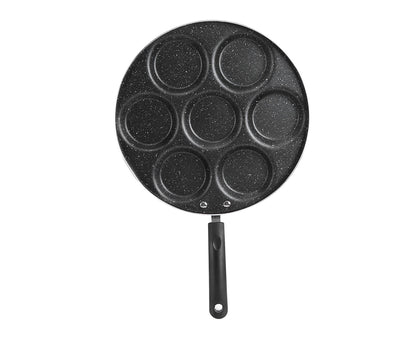 7-Hole Non-Stick Frying Pan, Egg & Burger Mold, Household Cooking Pan V1263-JX-2972
