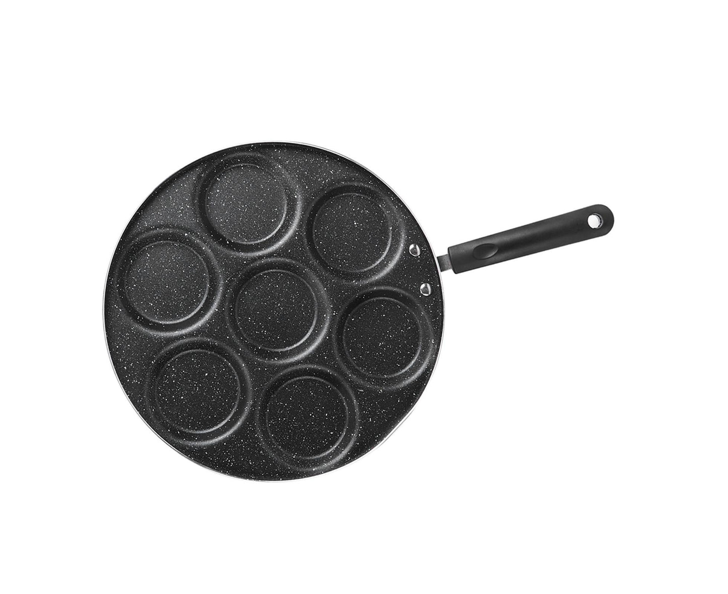7-Hole Non-Stick Frying Pan, Egg & Burger Mold, Household Cooking Pan V1263-JX-2972