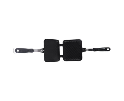 Sandwich Pan, Double-Sided Non-Stick Breakfast Frying Pan, Flat Bottom Panini Maker V1263-JX-2974