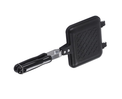 Sandwich Pan, Double-Sided Non-Stick Breakfast Frying Pan, Flat Bottom Panini Maker V1263-JX-2974