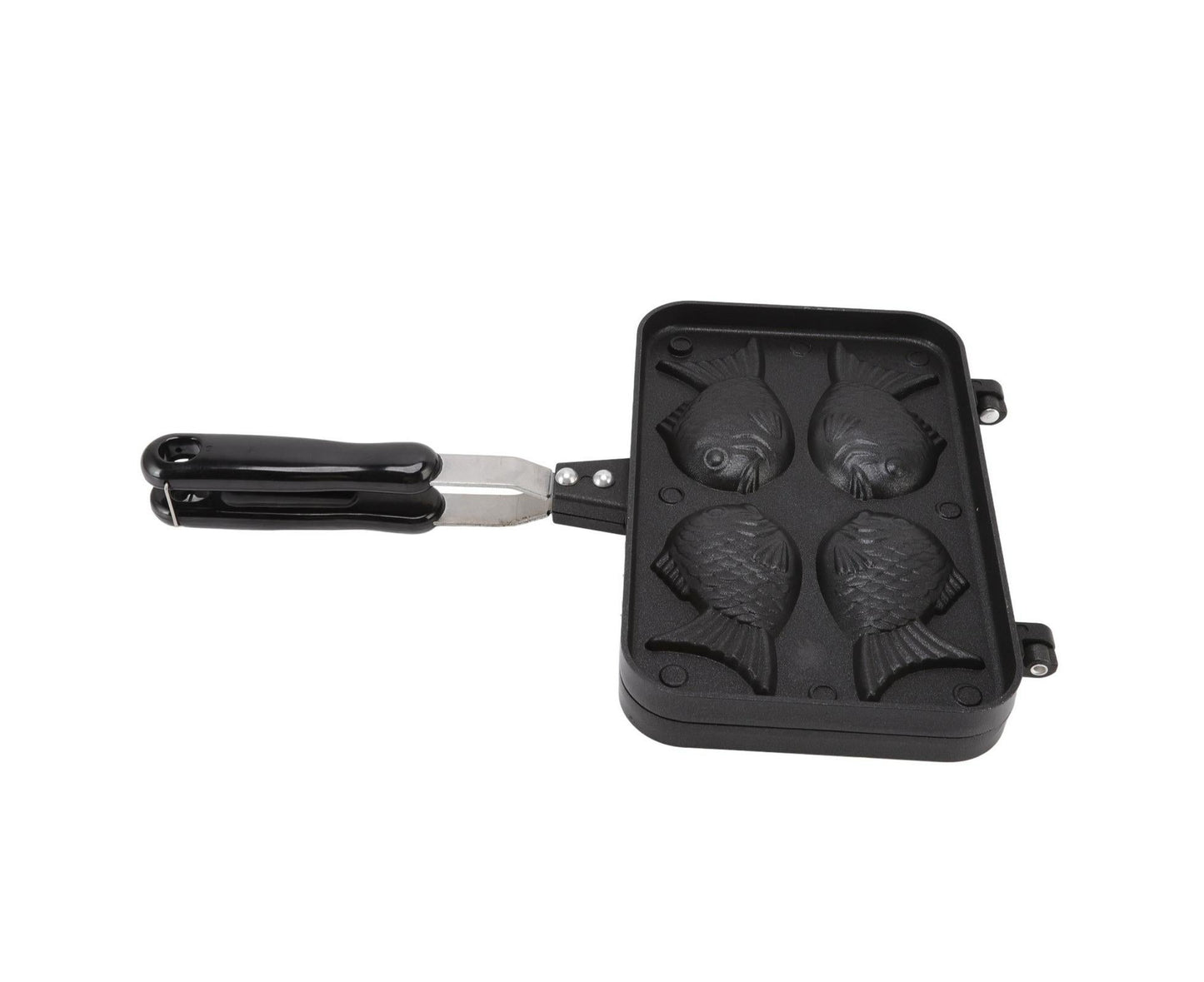 Taiyaki Fish Shape Cake Maker, Non-Stick Double Baking Pan Waffle Mold V1263-JX-2976