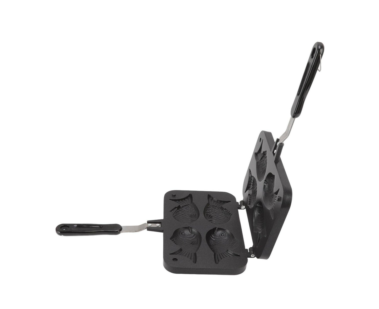Taiyaki Fish Shape Cake Maker, Non-Stick Double Baking Pan Waffle Mold V1263-JX-2976