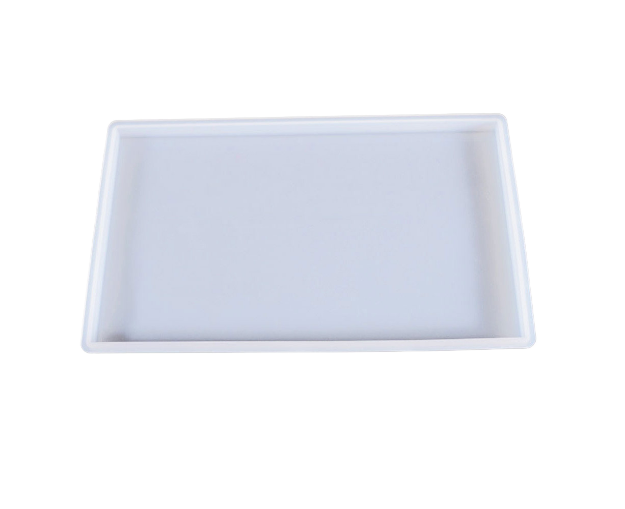 Craft Tray Plate Fruit Bowl Silicone Square Rectangle Shape Resin Mold DIY Tool-3# V1263-JX-298