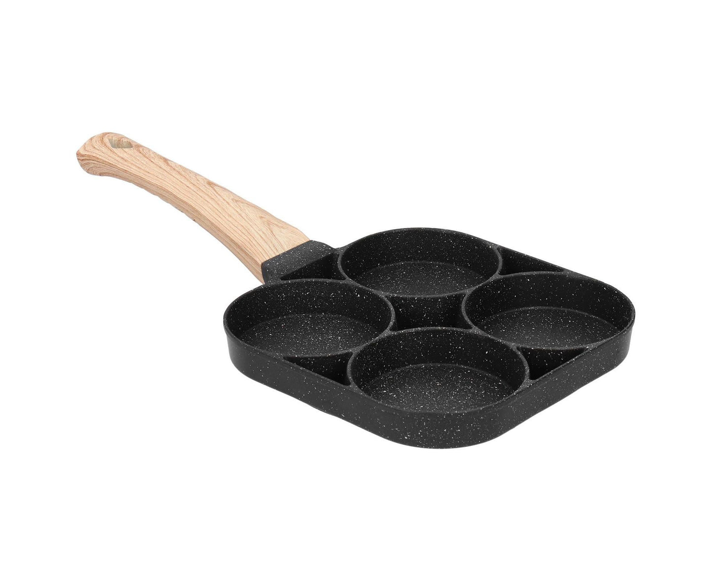 4-Hole Non-Stick Frying Pan, Egg & Pancake Cooking Pan, Induction & Gas Cooker V1263-JX-2986