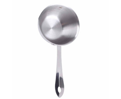 Butter Warmer Pot, Flat Induction Bottom Stainless Steel Mini Hot Milk Saucepan, 300ml V1263-JX-2987