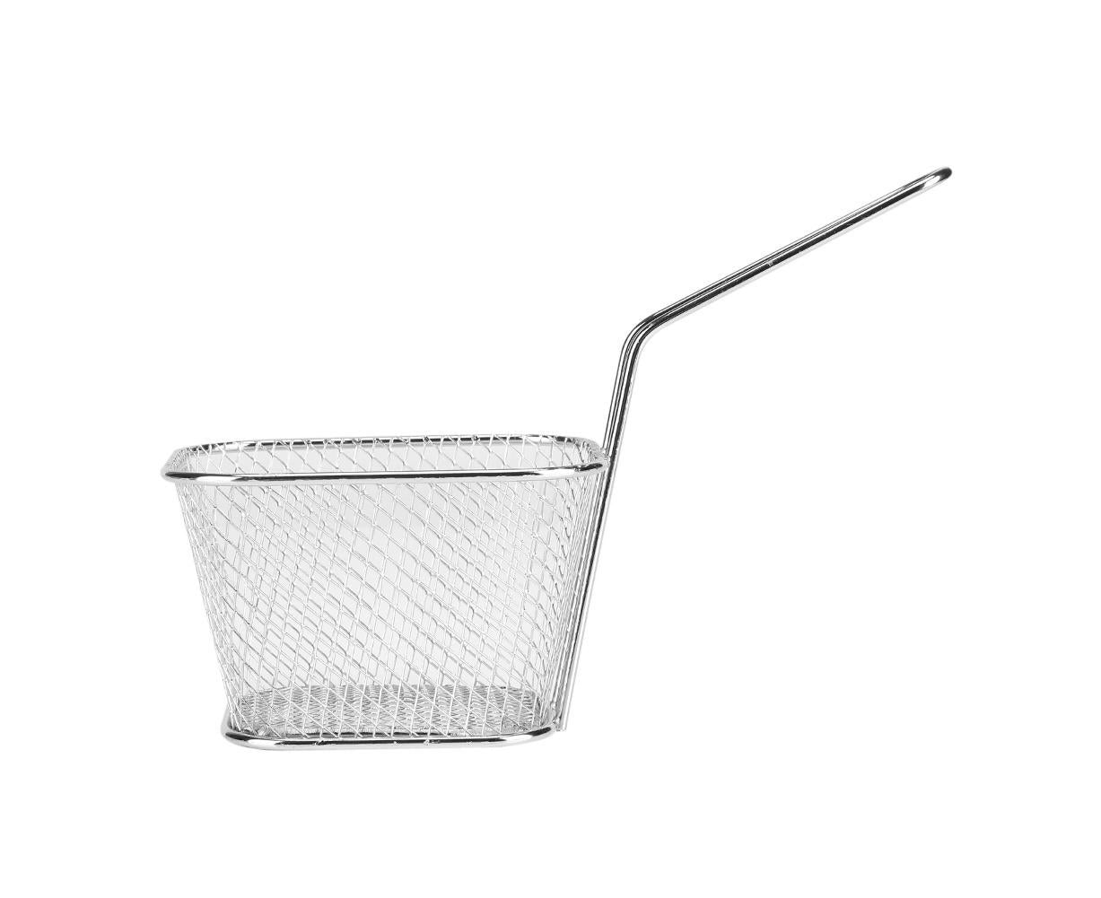 Fry Baskets, Lightweight Metal Circular Fryer Basket for Chips, Shrimp, and More V1263-JX-2990