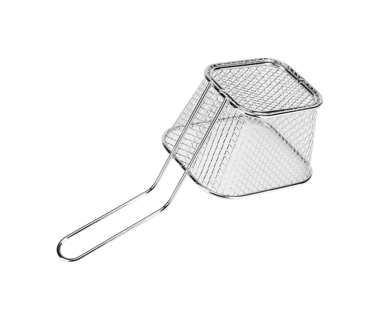 Fry Baskets, Lightweight Metal Circular Fryer Basket for Chips, Shrimp, and More V1263-JX-2990