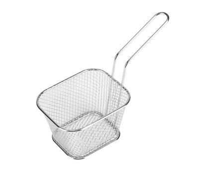 Fry Baskets, Lightweight Metal Circular Fryer Basket for Chips, Shrimp, and More V1263-JX-2990