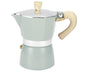 Stovetop Coffee Maker, Aluminum Moka Pot Kettle for Home Kitchen, 150ml V1263-JX-2994