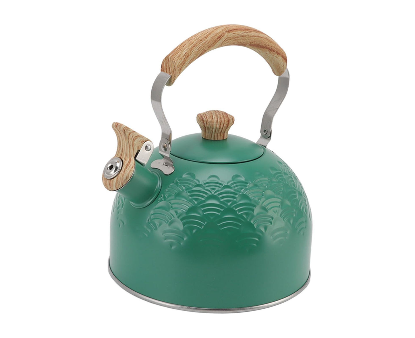 Whistling Kettle, 2.5L Capacity, Stainless Steel Stovetop Teapot for Boiling Water V1263-JX-3004