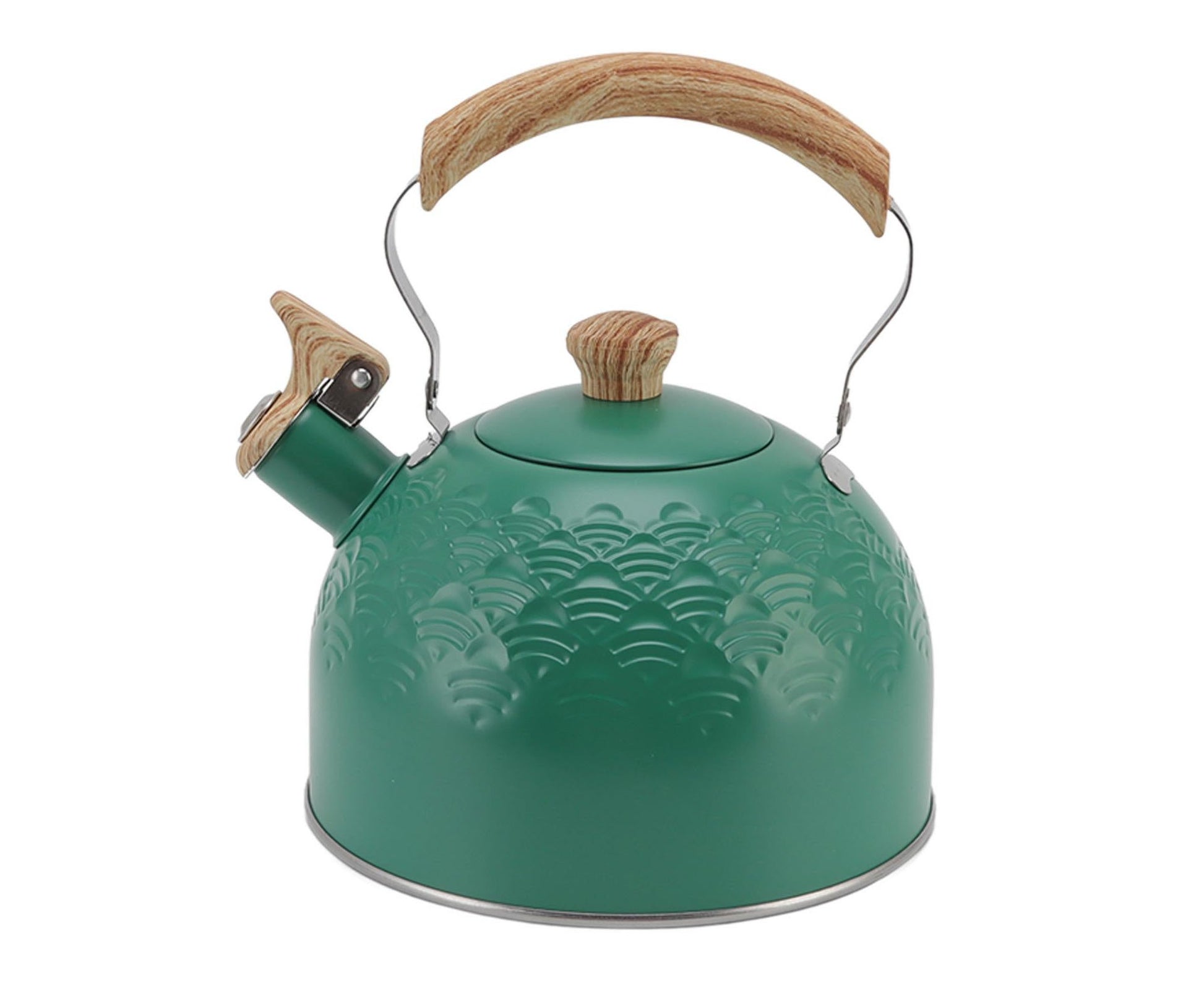 Whistling Kettle, 2.5L Capacity, Stainless Steel Stovetop Teapot for Boiling Water V1263-JX-3004