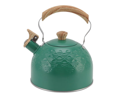 Whistling Kettle, 2.5L Capacity, Stainless Steel Stovetop Teapot for Boiling Water V1263-JX-3004