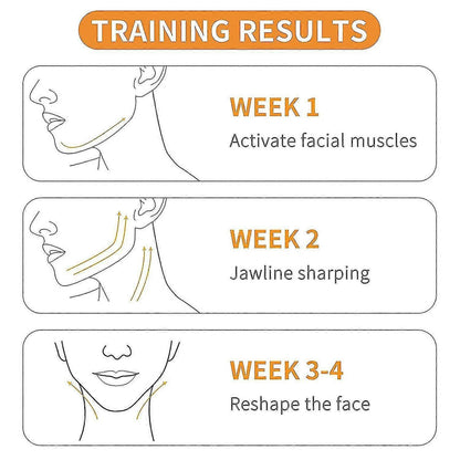 Jawline Exerciser, Jaw Exerciser For Men And Women, Jaw Trainer V1263-JX-3020