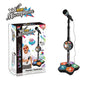 Babies Microphone with Stand, Singing Toys for Girls and Boys with Music and Light, Adjustable Standing V1263-JX-3029