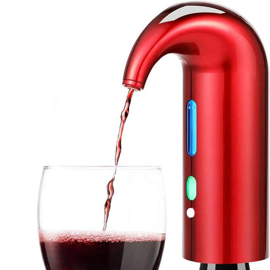 Wine Aerator Electric Wine Decanter One Touch Red - White Wine Accessories Aeration Work with Wine Opener for V1263-JX-3031