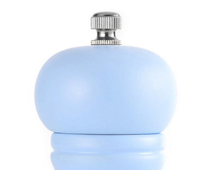 Pepper Grinder Food Grade Rust-proof Wood Handheld Pepper Salt Condiment Grinder for Home-Blue V1263-JX-305