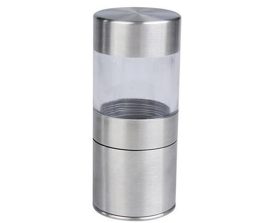 Stainless Steel Manual Salt Pepper Mill Grinder Portable Kitchen Muller Tool V1263-JX-306