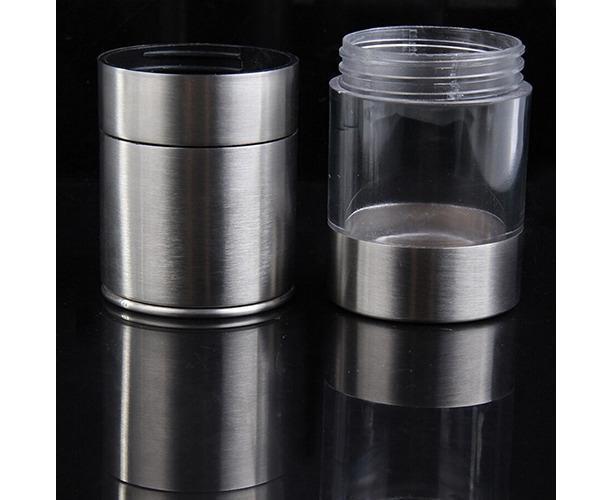 Stainless Steel Manual Salt Pepper Mill Grinder Portable Kitchen Muller Tool V1263-JX-306