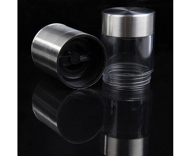 Stainless Steel Manual Salt Pepper Mill Grinder Portable Kitchen Muller Tool V1263-JX-306