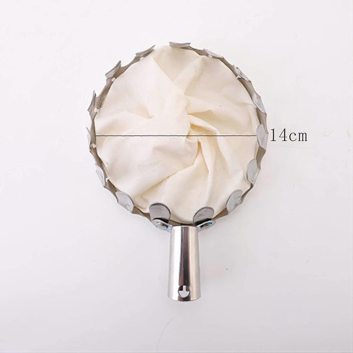 Fruit Picking Tool,Fruit Pickers Gardening Picking Tools Metal Fruit Picker with Collection Bag for V1263-JX-3063