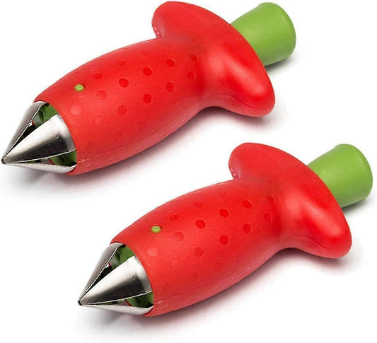 Multi-Claw Strawberry Corer Stainless Steel Plastic Fruit Berry Tomato Vegetable Top Stem Corer Kitchen Aid V1263-JX-3064