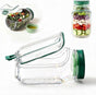 1pc Salad Pod Mason Jar Side Open Portable Salad Container with Lid for Travel V1263-JX-309