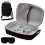 For Meta Quest 3 VR Headset Travel Hard Case EVA Storage Box+Eye Patch V1263-JX-3091