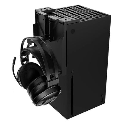 Type A DOBE TYX-3609 Dust Cover for Xbox Series X Game Console Dust-Proof Protector with Headset V1263-JX-3093