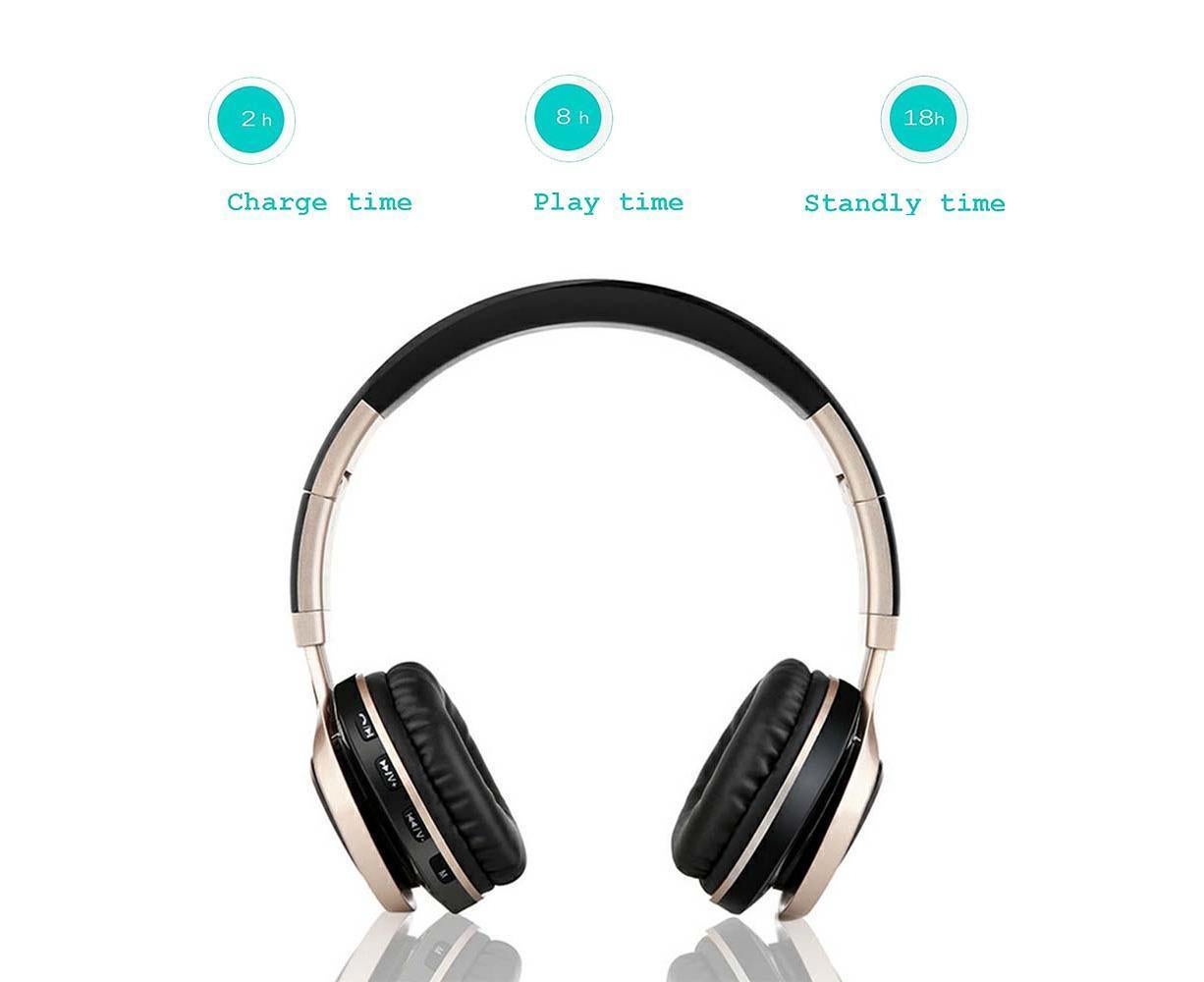 Bluetooth Headphones,Folding Stereo Wireless Bluetooth Headphones V1263-JX-31