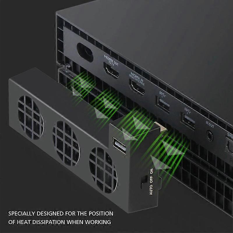 Type A DOBE TYX-1769 For Xbox One X Cooling Fan Game Console Rear Radiator Temperature Control Fan V1263-JX-3103