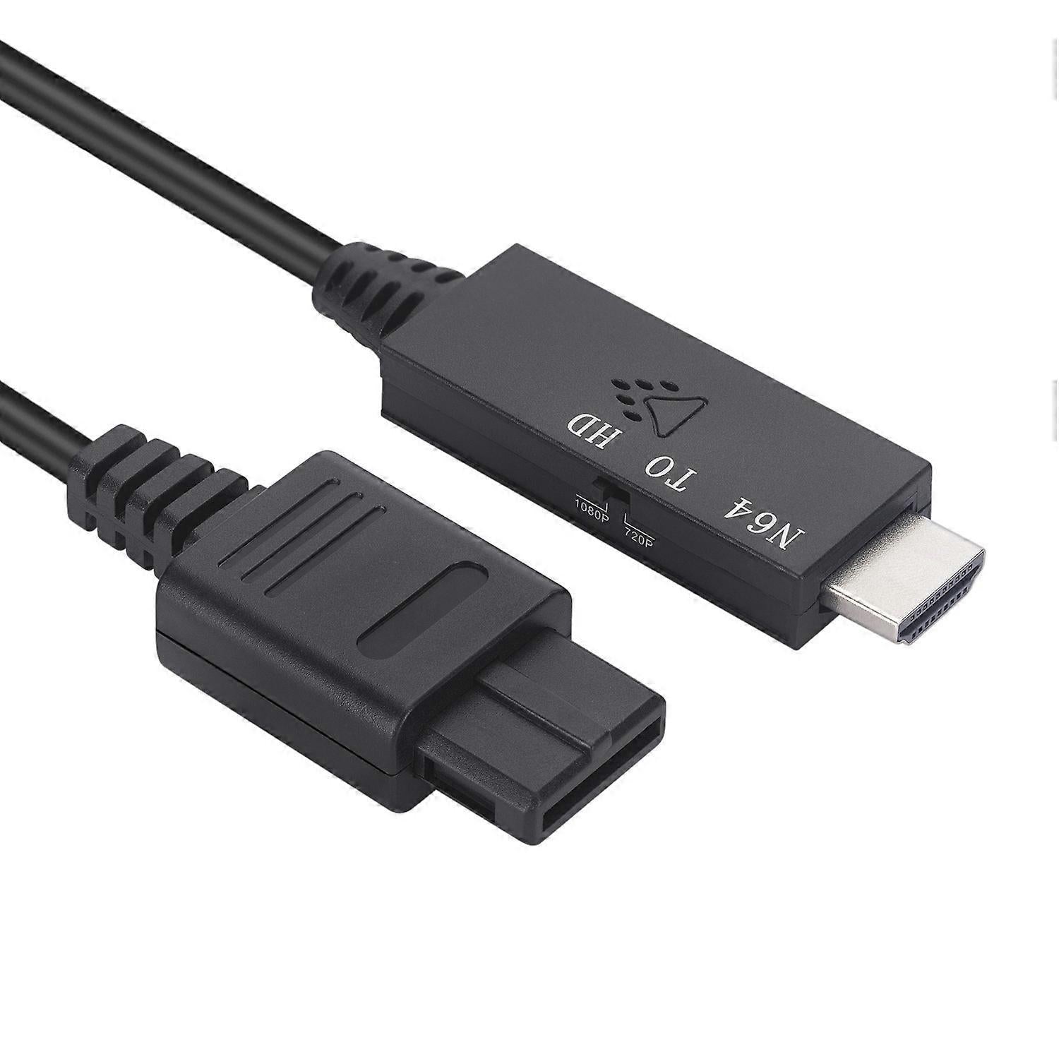 N64 to HDMI Converter for Nintendo SNES/NGC/SFC/N64 Plug and Play Game Console Adapter V1263-JX-3105