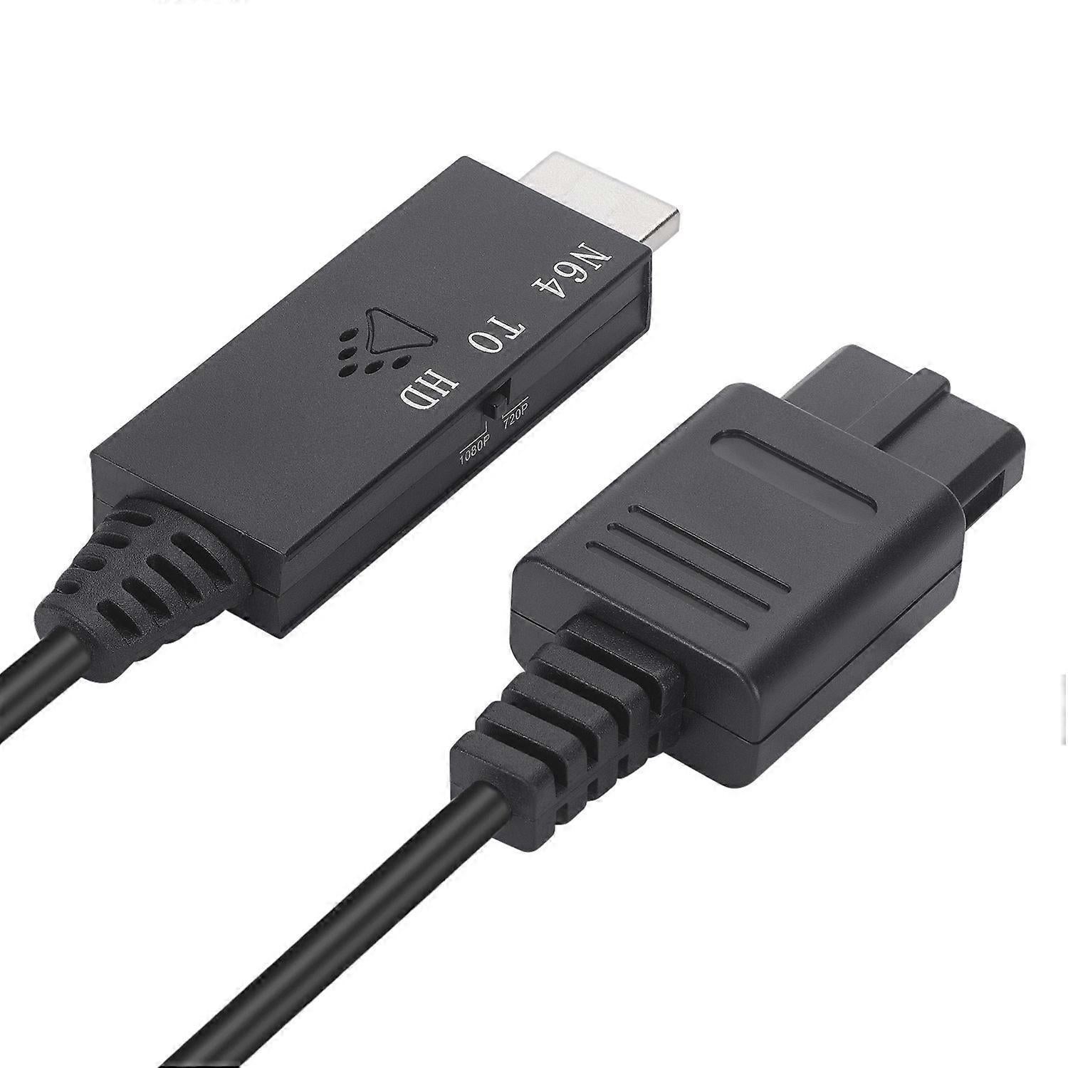 N64 to HDMI Converter for Nintendo SNES/NGC/SFC/N64 Plug and Play Game Console Adapter V1263-JX-3105
