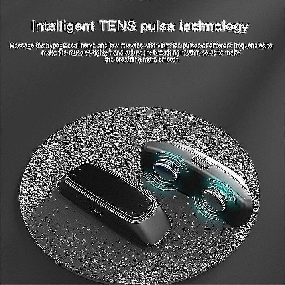 Electric Smart Snoring Stopper Snore Wearable Anti-snoring Sleep Aid V1263-JX-3107