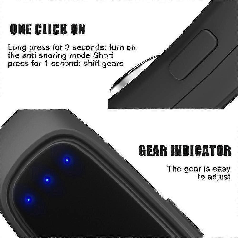 Electric Smart Snoring Stopper Snore Wearable Anti-snoring Sleep Aid V1263-JX-3107