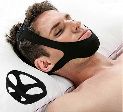 Anti Snoring Chin Strap, Upgrade Stop Snore Chin Strap, Snoring Solution Snore Stopper, Professional V1263-JX-3114