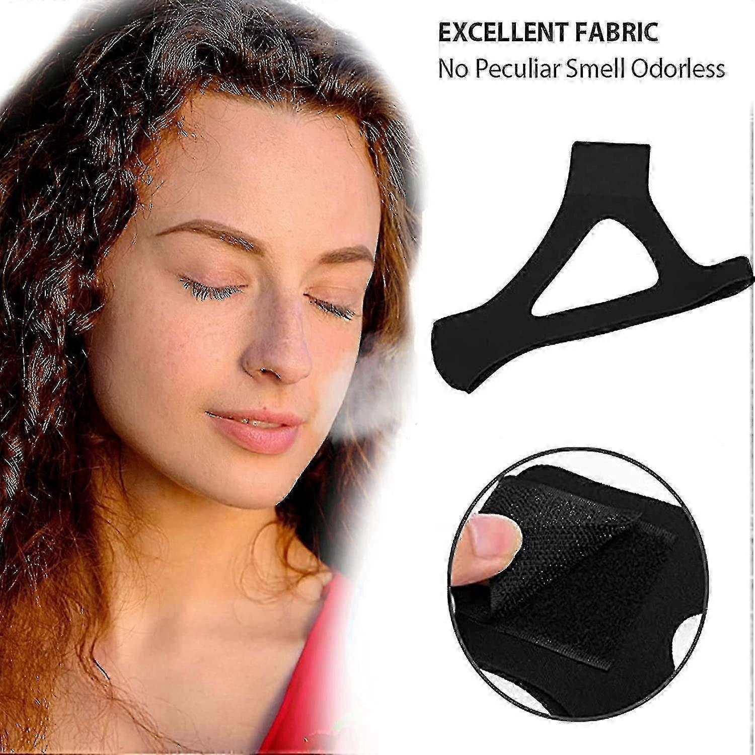 Anti Snoring Chin Strap, Upgrade Stop Snore Chin Strap, Snoring Solution Snore Stopper, Professional V1263-JX-3114