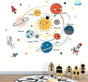 Space Planet Wall Stickers For babies Room, And babies Room Wall Decals V1263-JX-3122