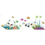 Colorful Wall Stickers I Murals: 130 X 42cm I Wall Tattoo Bathroom Tile Sticker V1263-JX-3123