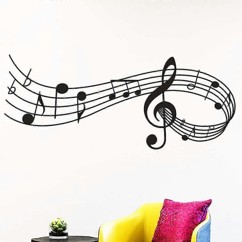 Music Notes Tab Wall Art Decor, Music Notes Wall Art Sticker Removable Vinyl Wall Decals V1263-JX-3133