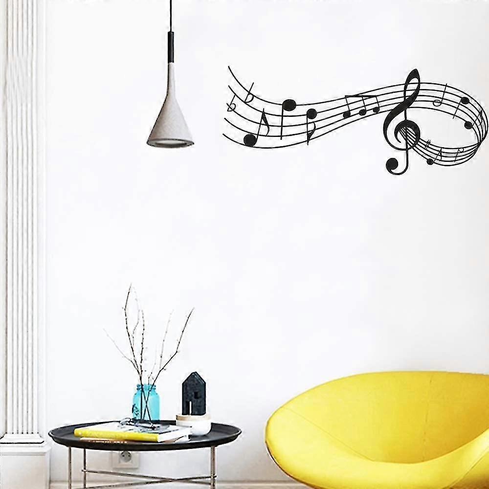 Music Notes Tab Wall Art Decor, Music Notes Wall Art Sticker Removable Vinyl Wall Decals V1263-JX-3133