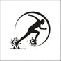Running Home Decor Wallpaper Wall Stickers 61x71cm V1263-JX-3142