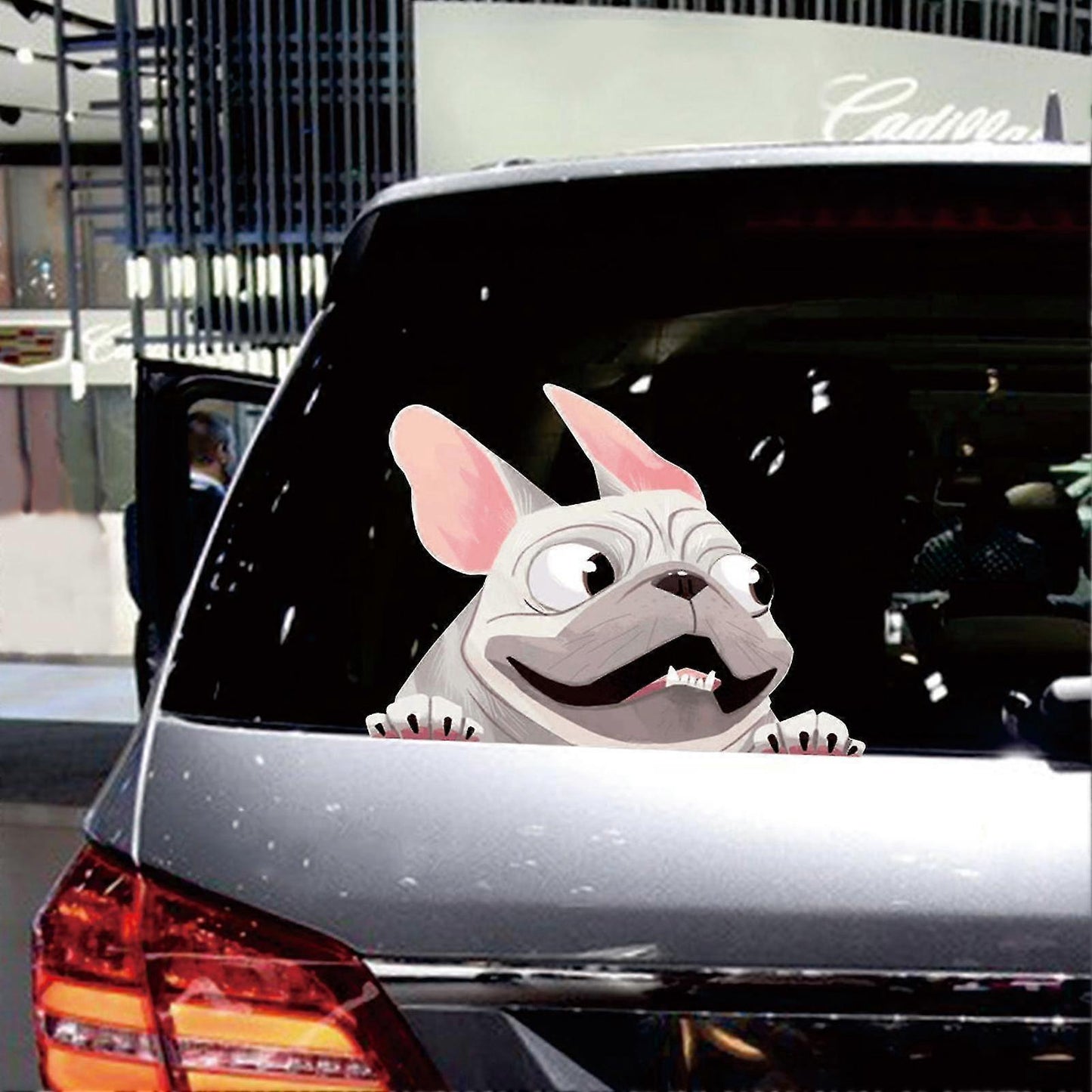 1pcs dog Car Sticker V1263-JX-3150