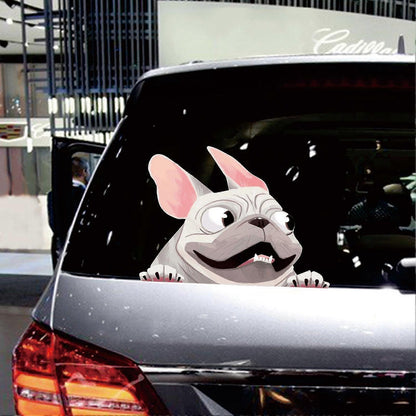 1pcs dog Car Sticker V1263-JX-3150
