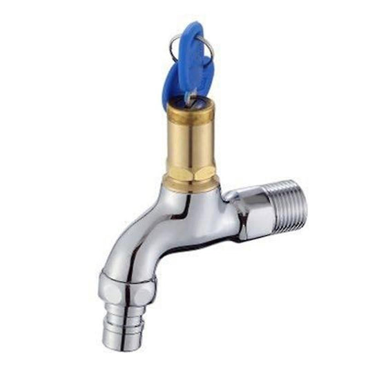 faucet anti-theft outdoor faucet, anti-theft brass faucet, lockable outdoor faucet, washing machine for V1263-JX-3162