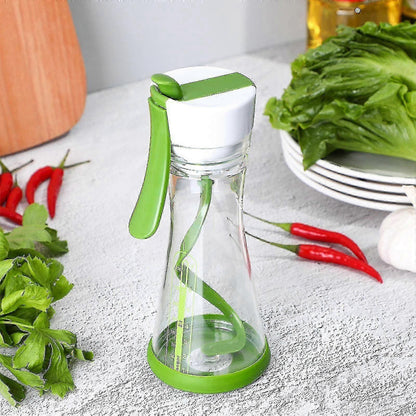 Salad Dressing Mixing Jar Manual Blender Container for Home Kitchen V1263-JX-318