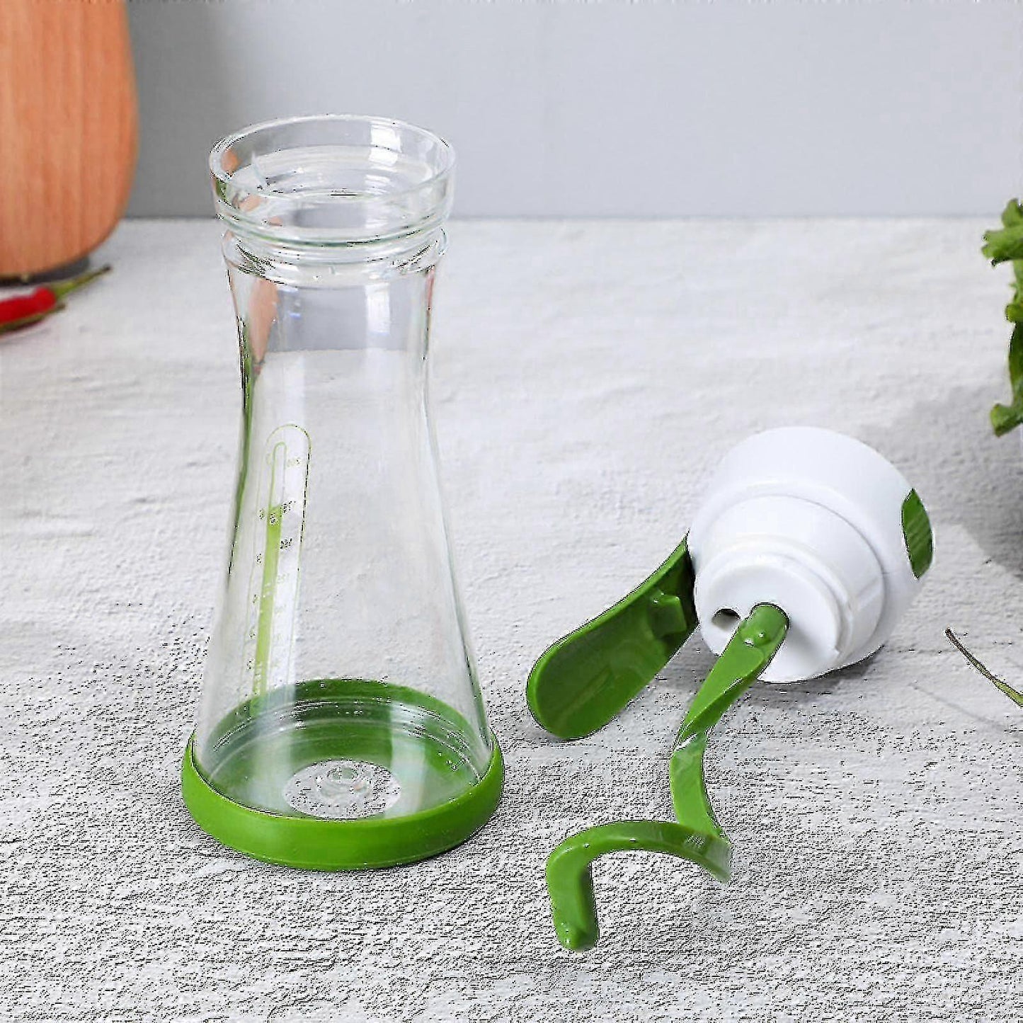 Salad Dressing Mixing Jar Manual Blender Container for Home Kitchen V1263-JX-318