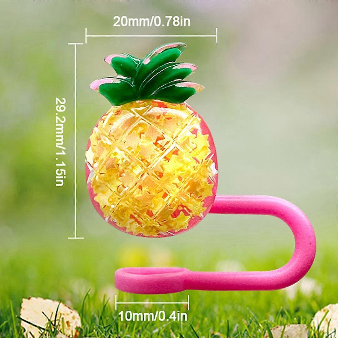 10 Pcs Stanley Straw Covers Silicone Straw Topper 0.4in Dust Proof Straw Cover Cap for Stanley Cup Accessories V1263-JX-3189