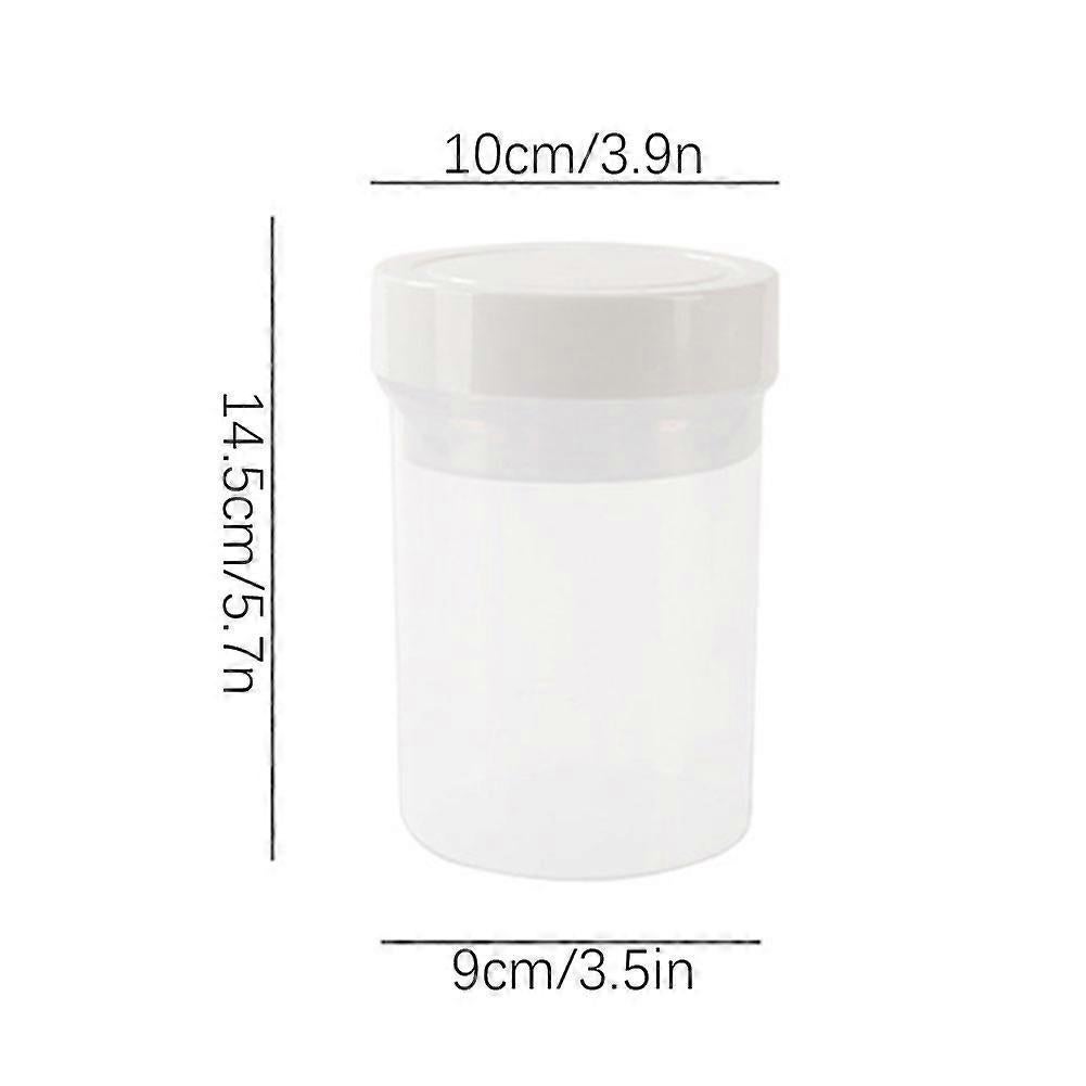 750ml Plastic Salad Jar with Built-in Dressing Cup Leakproof Lunch Box V1263-JX-319